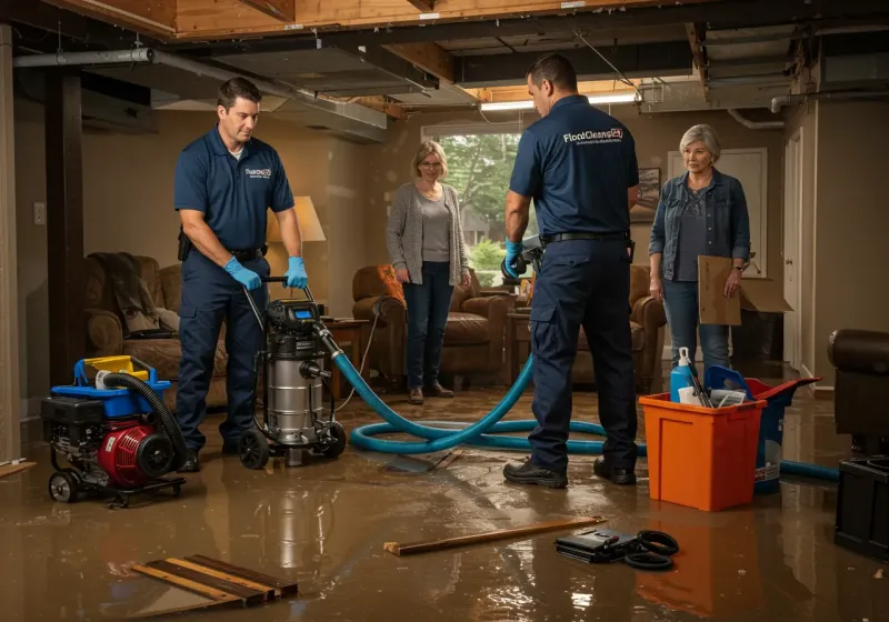 Basement Water Extraction and Removal Techniques process in Cleveland, MS