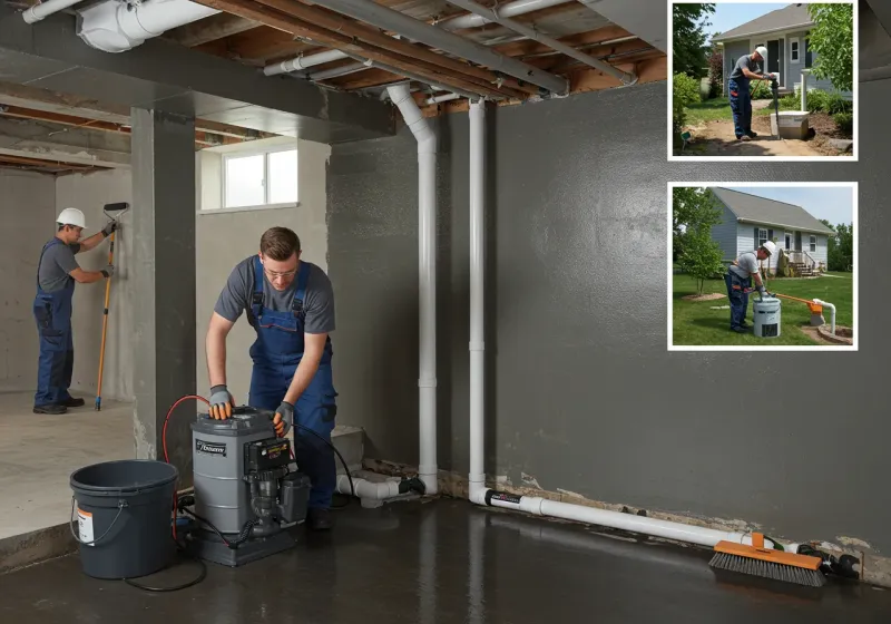 Basement Waterproofing and Flood Prevention process in Cleveland, MS